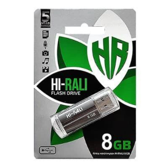 Флеш память USB Hi-Rali 8 GB Corsair Series Jade (HI-8GBCORNF)