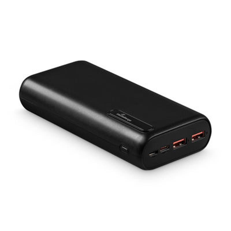 Зовнішній акумулятор MediaRange 20000mAh Black (MR756)