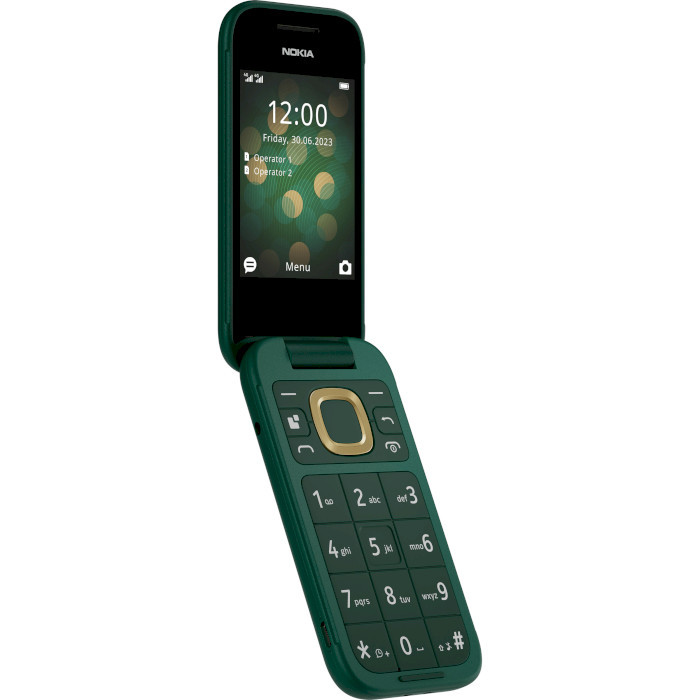 Мобильный телефон Nokia 2660 Flip Dual Sim Green