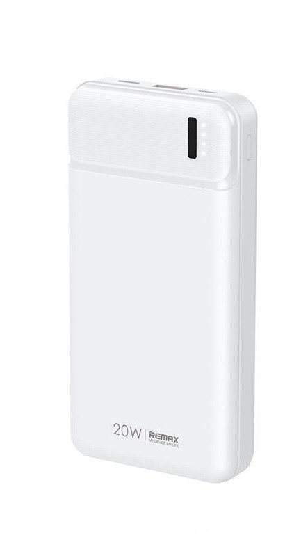 Зовнішній акумулятор Remax RPP-288 Pure 20000mAh White (6954851241621)