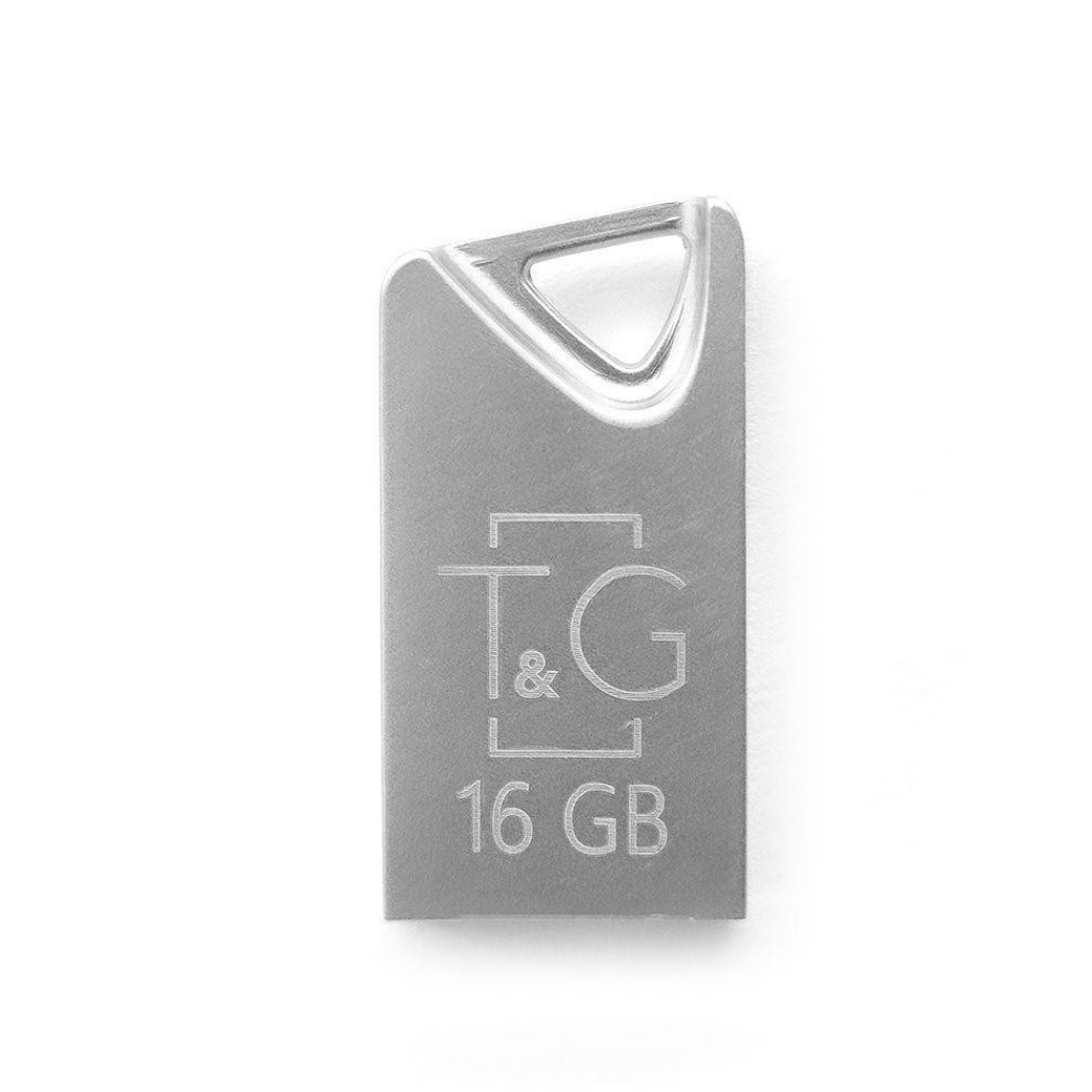 Флеш память USB T&G 16 GB 109 Metal Series Silver (TG109-16G)