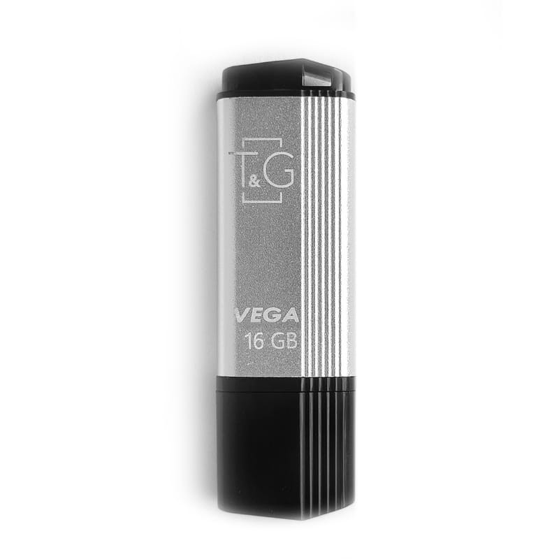 Флеш память USB T&G 16 GB 121 Vega series Silver (TG121-16GBSL)