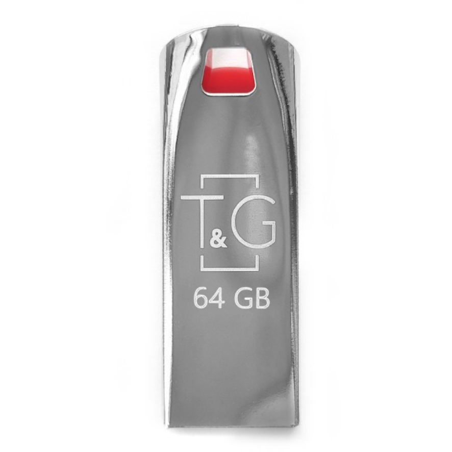 Флеш память USB T&G 64 GB 115 Stylish series Chrome (TG115-64G)