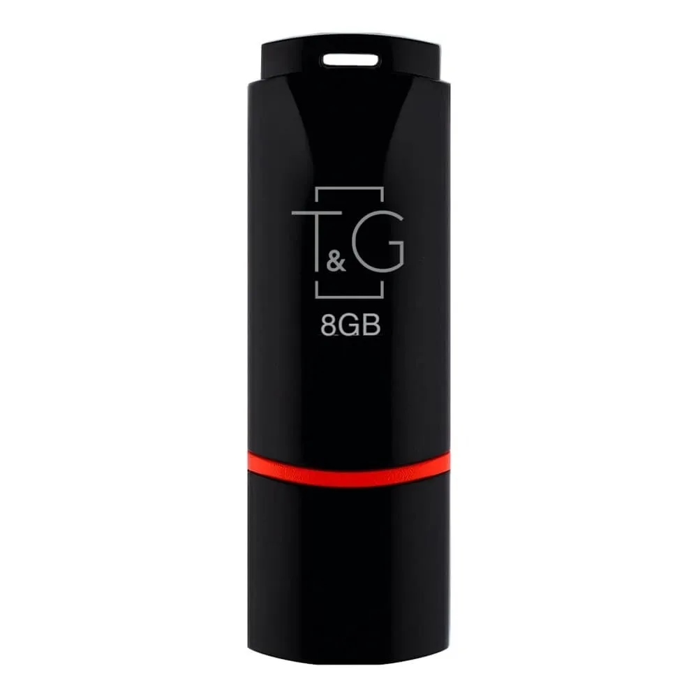 Флеш пам'ять USB T&G 8 GB 011 Classil Series USB 2.0 Black (TG011-8GBBK)