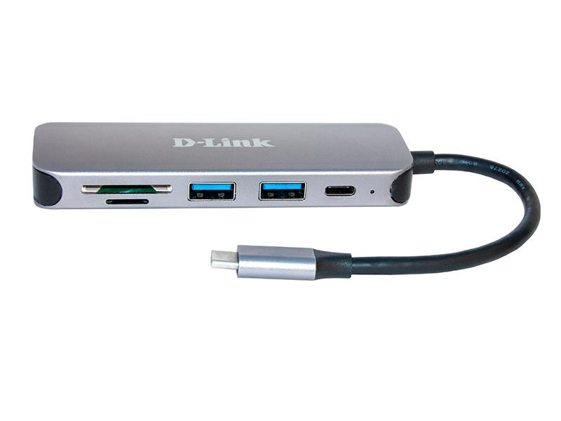 USB Хаб Type-C D-Link DUB-2325