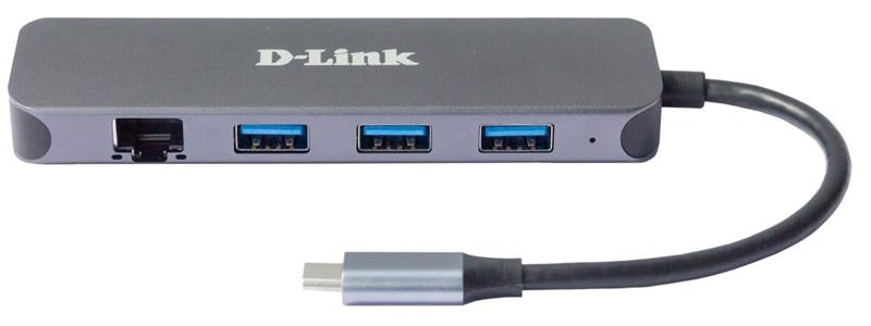 USB Хаб Type-C D-Link DUB-2334