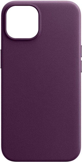 Чохол-накладка Armorstandart FAKE Leather Case Apple iPhone 14 Dark Cherry (ARM64392)