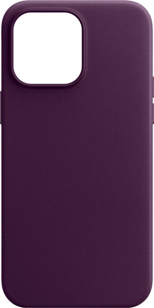 Чехол-накладка Armorstandart Fake Leather for Apple iPhone 14 Pro Max Dark Cherry (ARM64401)