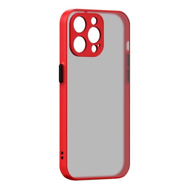 Чехол-накладка Armorstandart Frosted Matte Apple iPhone 14 Pro Max Red (ARM64480)