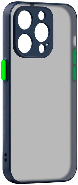 Чехол-накладка Armorstandart Frosted Matte for Apple iPhone 14 Pro Navy Blue (ARM64483)