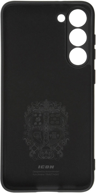 Чехол-накладка Armorstandart Icon for 	Samsung Galaxy S23+ SM-S916 Camera cover Black (ARM65455)