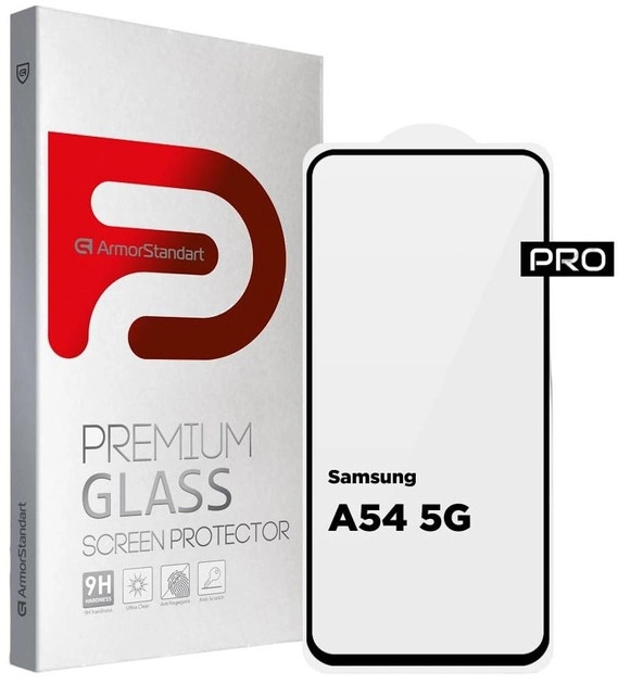 Захисне скло Armorstandart Pro for Samsung Galaxy A54 SM-A546 Black (ARM66208)