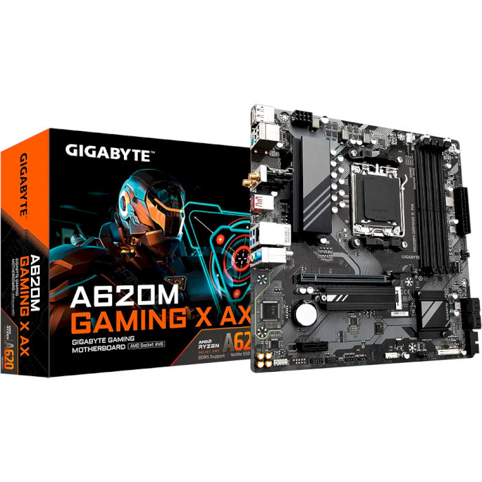 Материнская плата Gigabyte A620M GAMING X AX