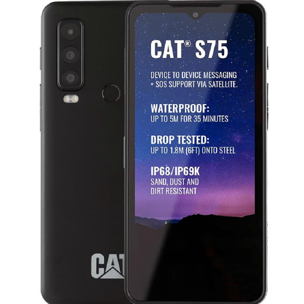 Смартфон CAT S75 6/128GB Black
