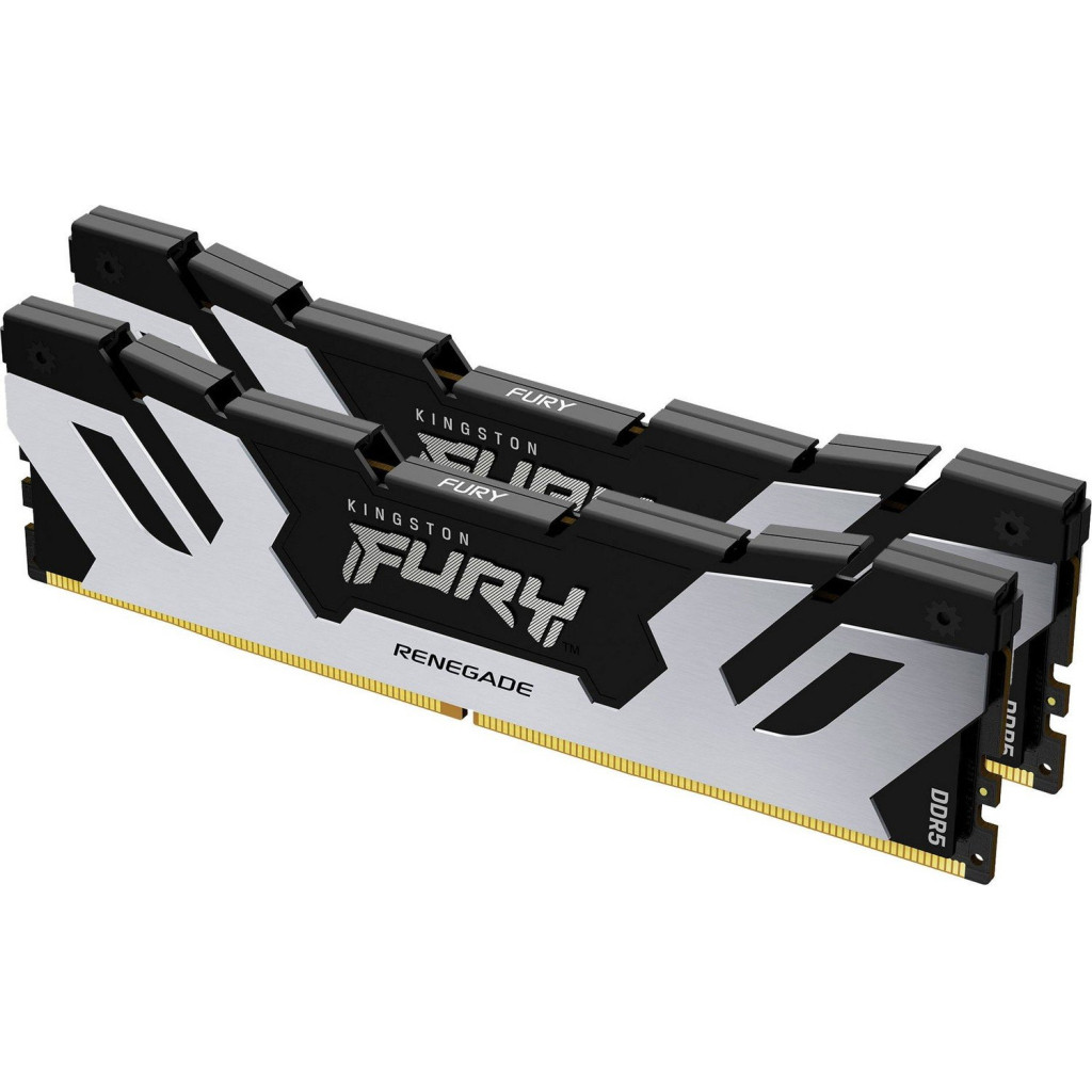 Оперативная память Kingston FURY 64GB (2x32GB) DDR5 6000MHz Renegade Black/Silver (KF560C32RSK2-64)
