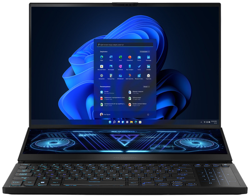 Игровой ноутбук Asus ROG Zephyrus Duo 16 GX650PY Black (90NR0BI1-M001H0)