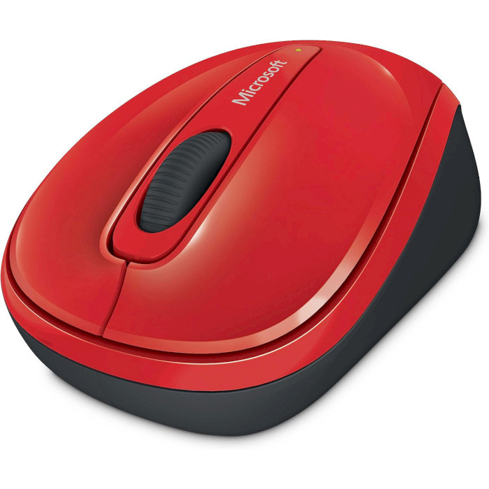 Мышка Microsoft Wireless 3500 Flame Red