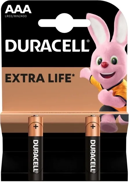 Батарейка DURACELL LR03 MN2400 1x2 шт.