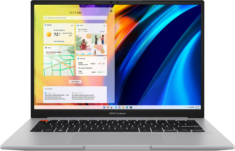 Ноутбук Asus VivoBook S 15 OLED M3502QA Neutral Gray (M3502QA-L1211, 90NB0XX1-M009Y0)