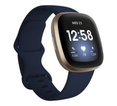 Смарт-часы Fitbit Versa 3 Midnight/Soft Gold Aluminum (FB511GLNV)