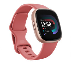 Смарт-часы Fitbit Versa 4 Pink Sand/Copper Rose (FB523RGRW)