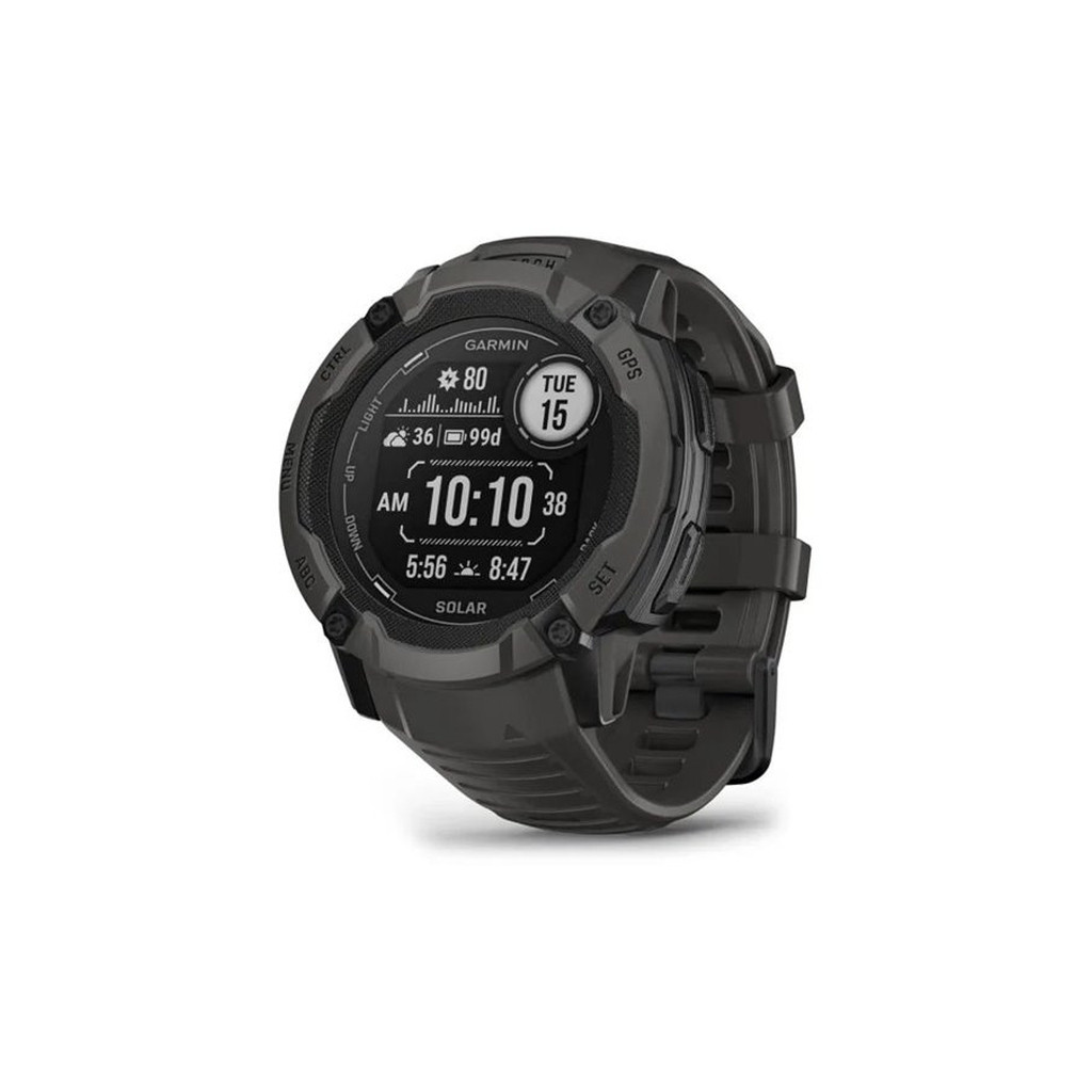 Смарт-годинник Garmin Instinct 2X Solar Graphite (010-02805-10/00)