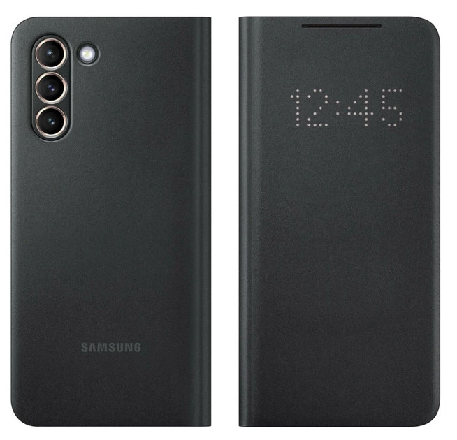 Чохол-книжка Samsung Galaxy S21 Smart LED View Cover EF-NG991PBEGRU Black