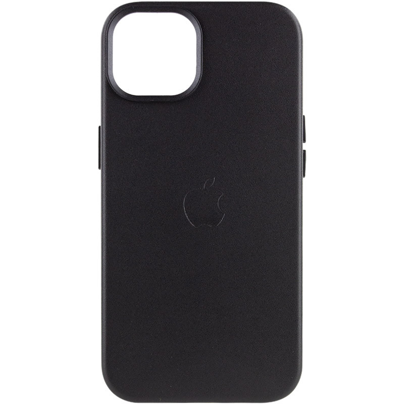 Чохол-накладка iPhone 12 Pro Leather Case with Magnetic in Package Black High Copy