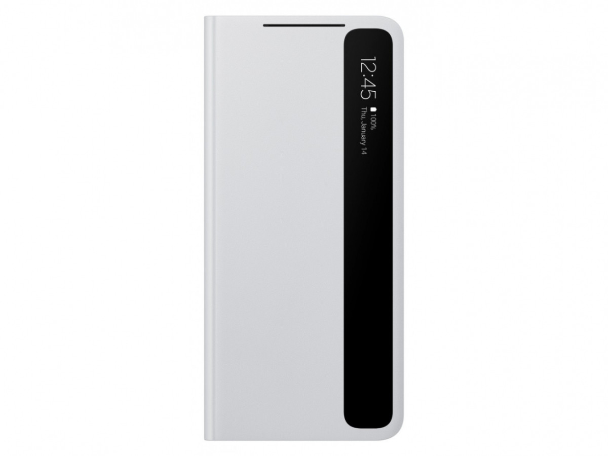 Чехол-накладка Samsung Galaxy S21 Ultra Smart Clear View Cover EF-ZG998CJEGRU Light Gray