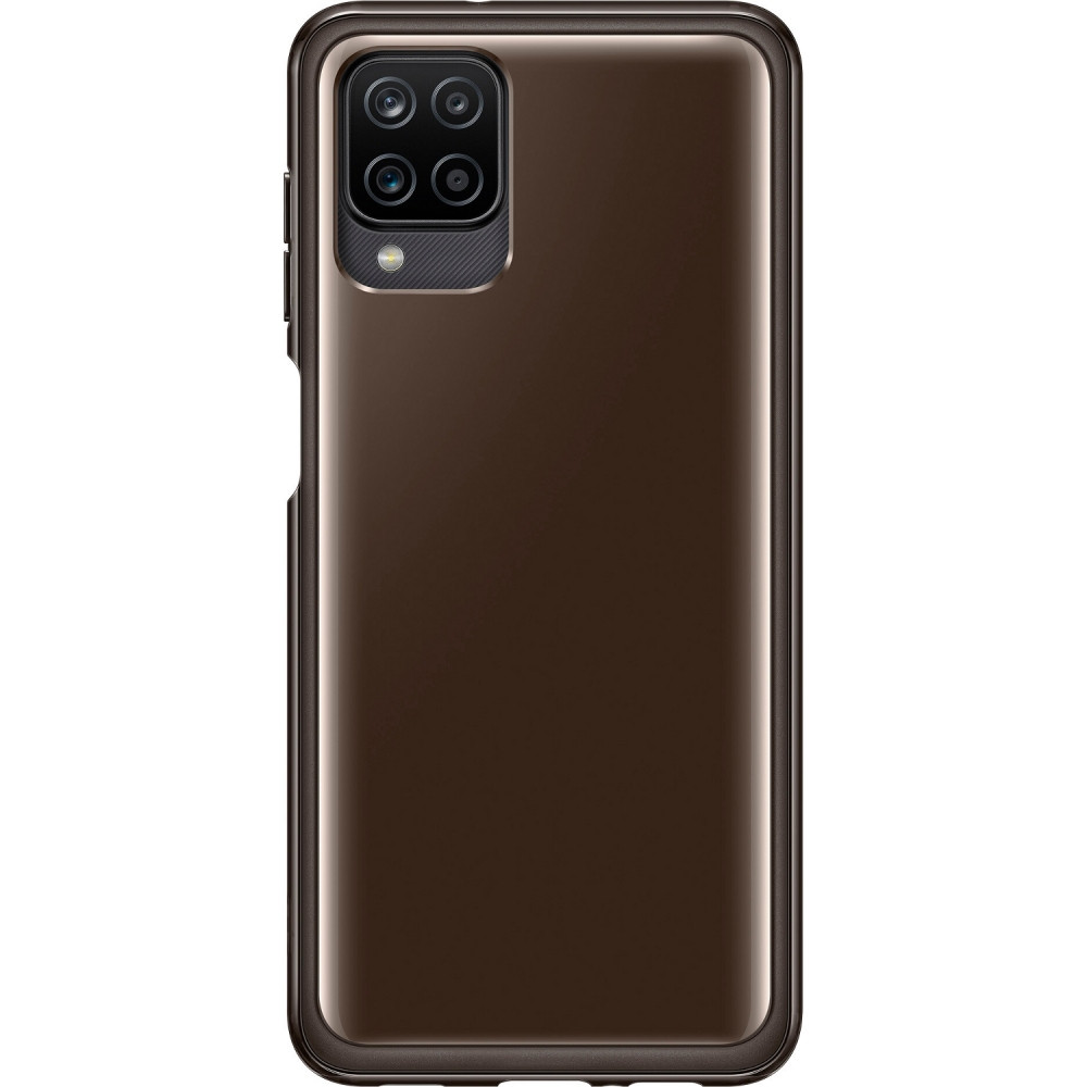 Чохол-накладка Samsung A12 (A125) Soft Clear Cover EF-QA125TBEGRU Black
