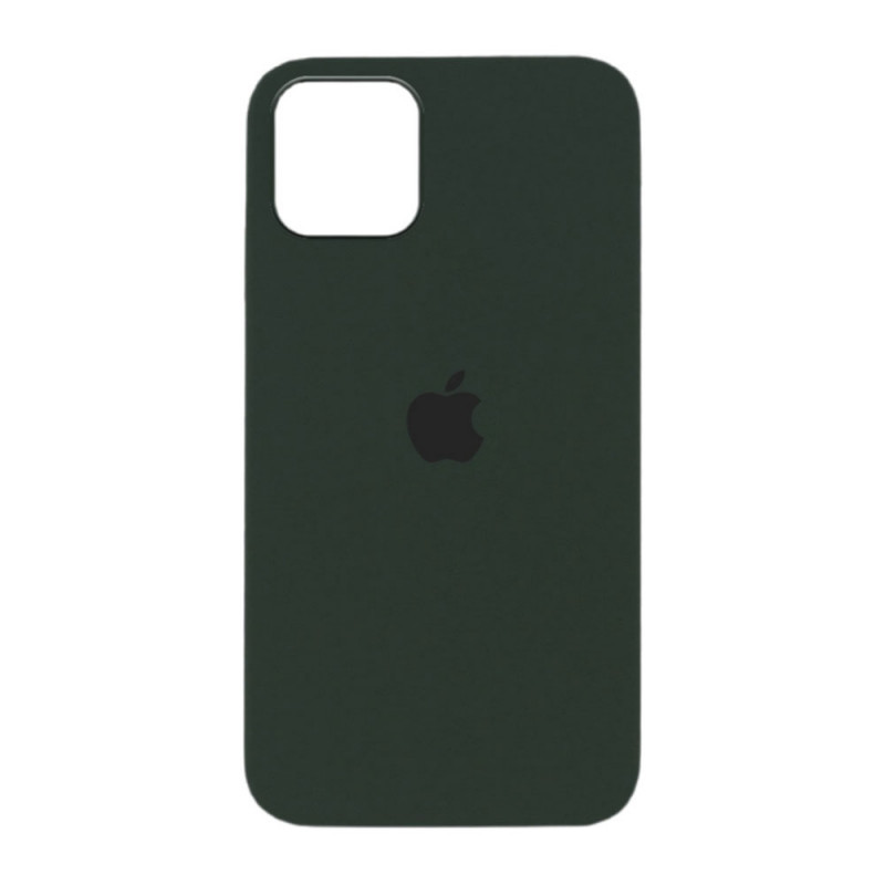 Чехол-накладка iPhone 12Pro Silicone Case with magnetic in Package Cyprus Green High Copy