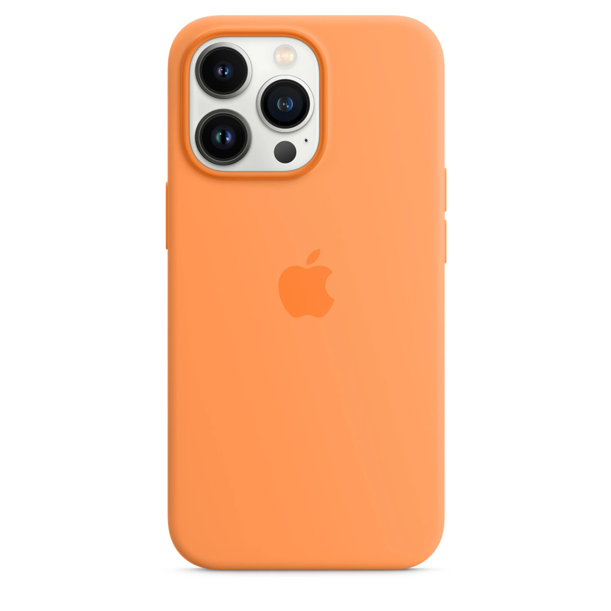 Панель iPhone 13 Pro MagSafe Orange marigold Silicone case original