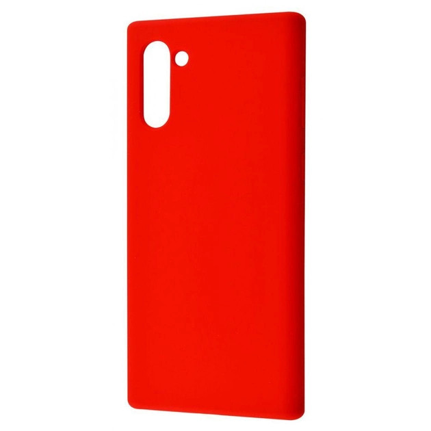 Чехол-накладка Samsung Note 10 WAVE Full Silicone Cover Red