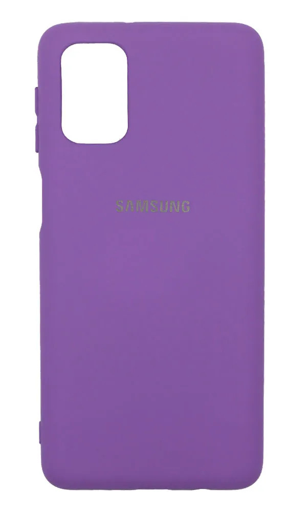 Чехол-накладка Samsung M317 (M31s) 2020 WAVE Full Silicone Cover Dark purple