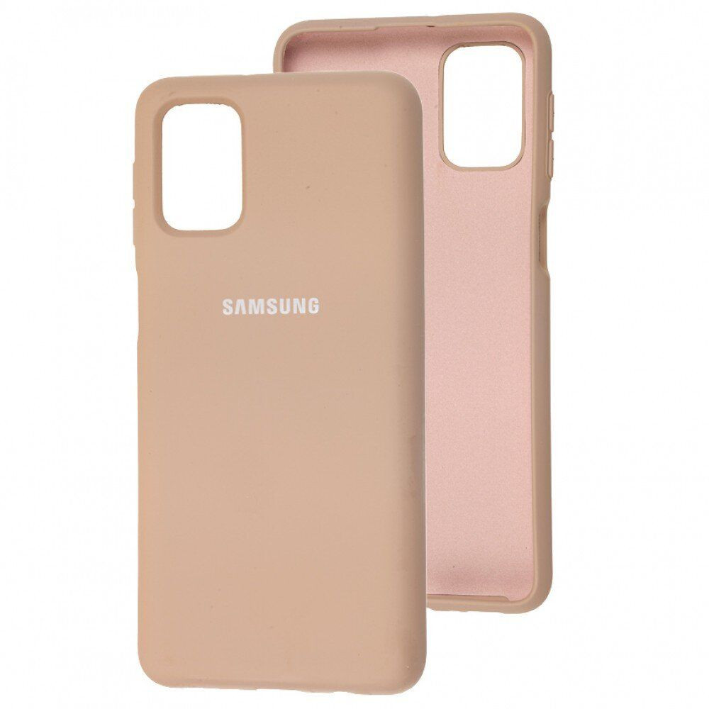 Чехол-накладка Samsung M317 (M31s) 2020 WAVE Full Silicone Cover Light pink