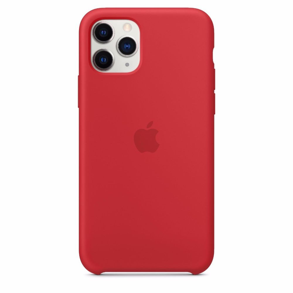 Чехол-накладка iPhone 11 pro Silicone Case Red