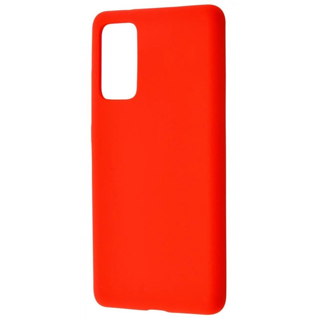 Чехол-накладка Samsung Galaxy S20 FE WAVE Full Silicone Cover Red