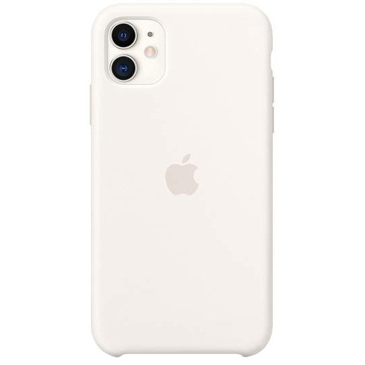 Чохол-накладка iPhone 11 Silicone Case Ivory white