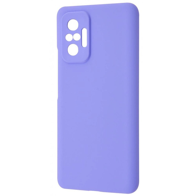 Панель Xiaomi Redmi Note 10 Pro WAVE Full Silicone Cover Light purple