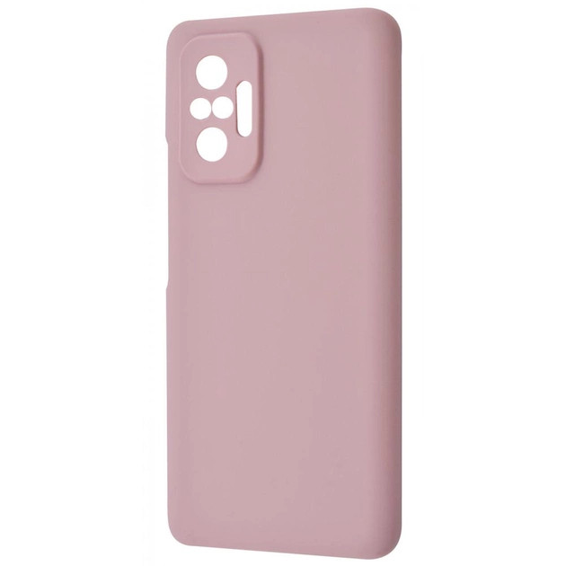 Панель Xiaomi Redmi Note 10 Pro WAVE Full Silicone Cover Pink sand