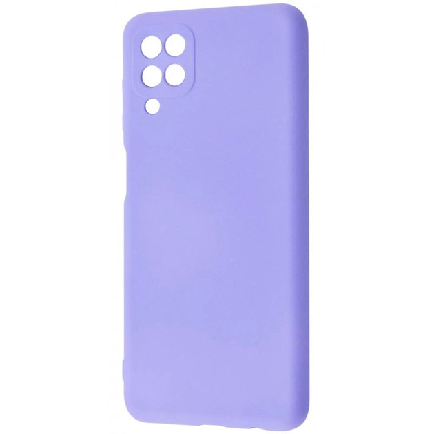 Панель Samsung A12 (A125) WAVE Colorful Case TPU Light purple