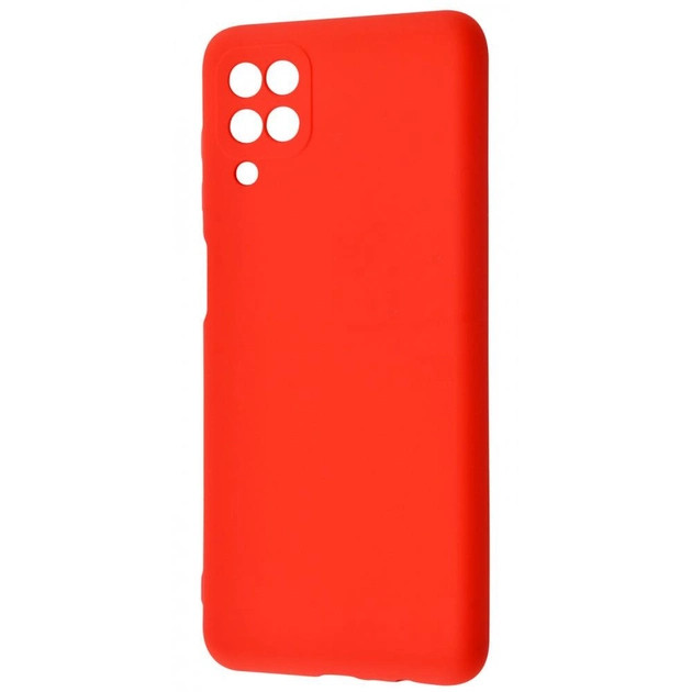 Панель Samsung A12 (A125) WAVE Colorful Case TPU Red