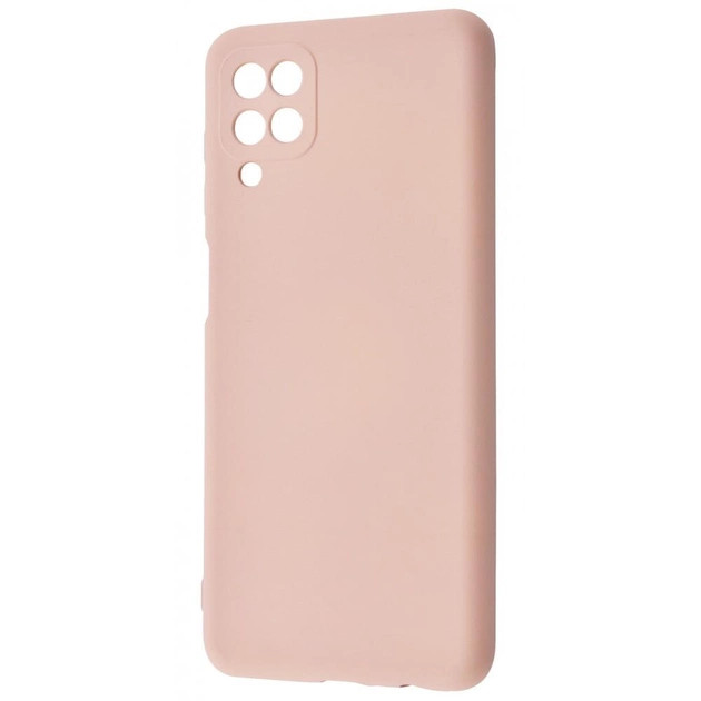 Панель Samsung A12 (A125) WAVE Colorful Case TPU Pink sand