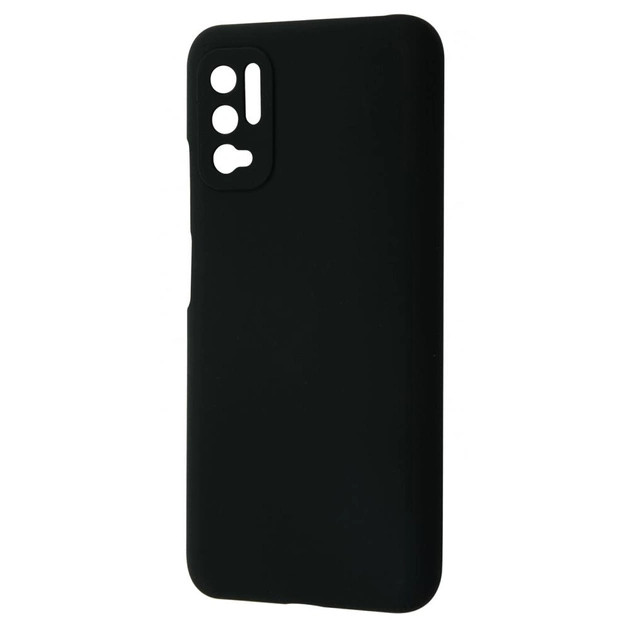 Панель Xiaomi Redmi Note 10 5G/Poco M3 Pro WAVE Full Silicone Cover Black