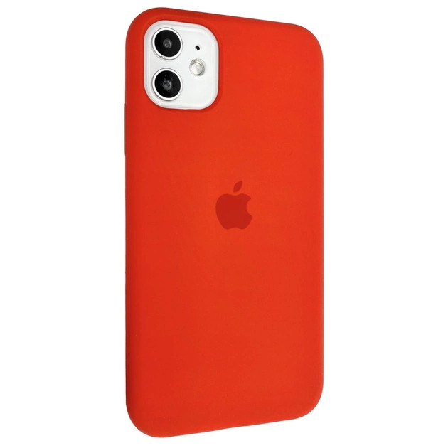 Чохол-накладка iPhone 11 Silicone Case Full Cover Red