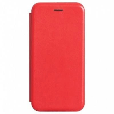Чехол-книжка Xiaomi Redmi Note 10 Premium Leather Case Red