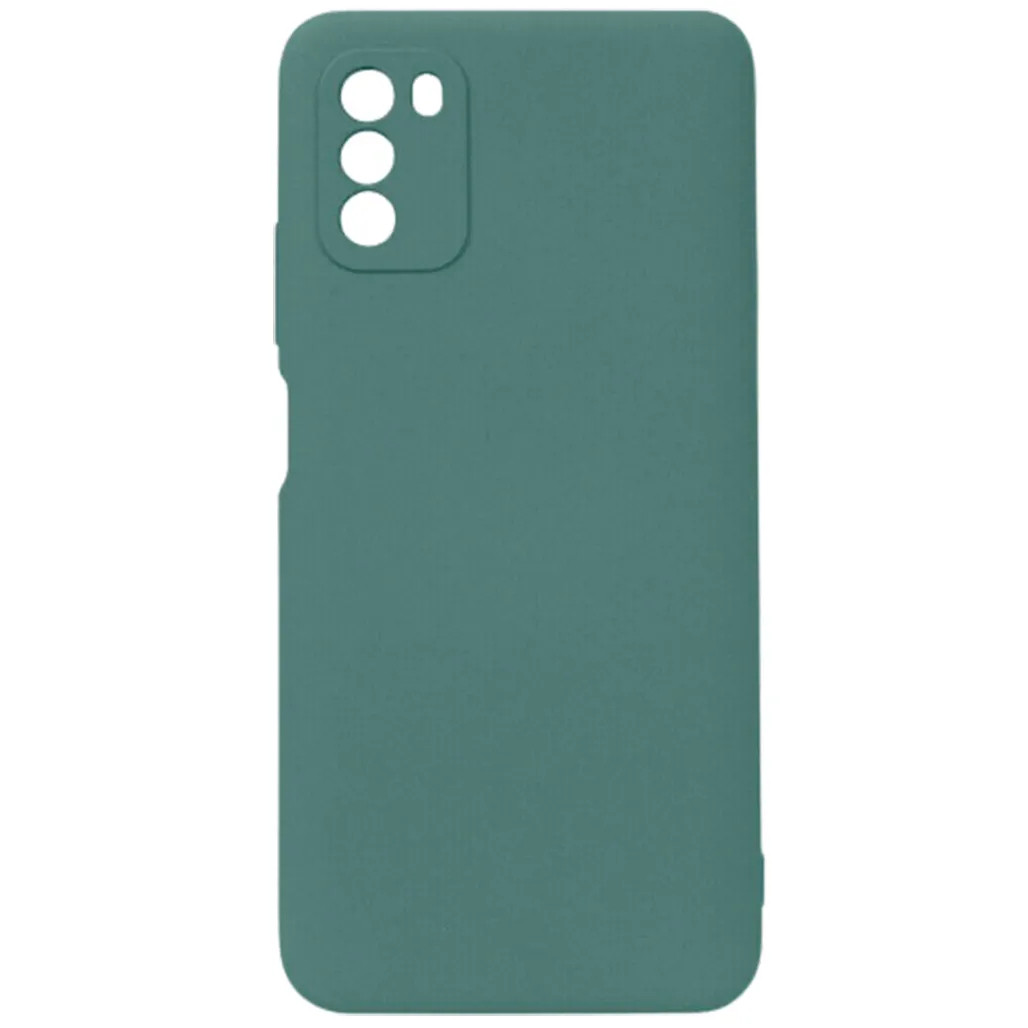 Чехол-накладка Xiaomi POCOPHONE M3 Miami Lime Dark Green