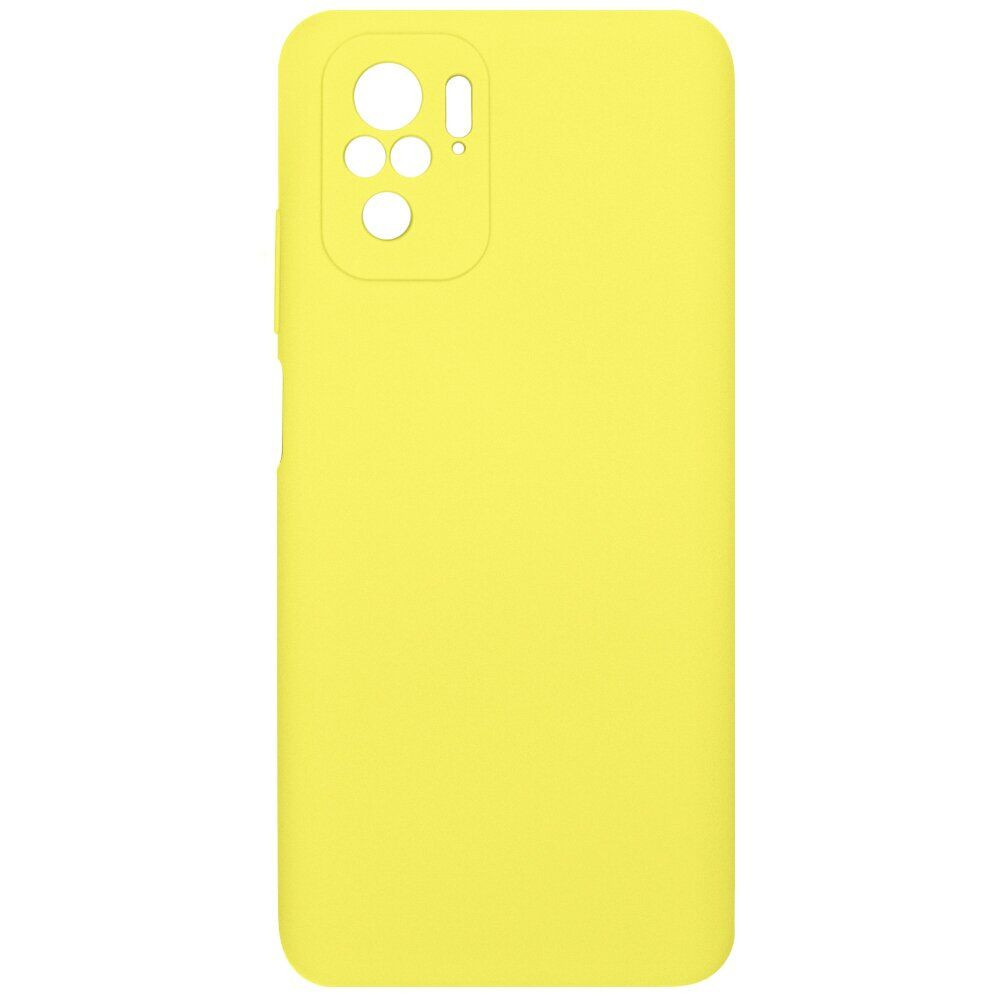 Чехол-накладка Xiaomi Redmi Note 10S MiaMi Lime Yellow