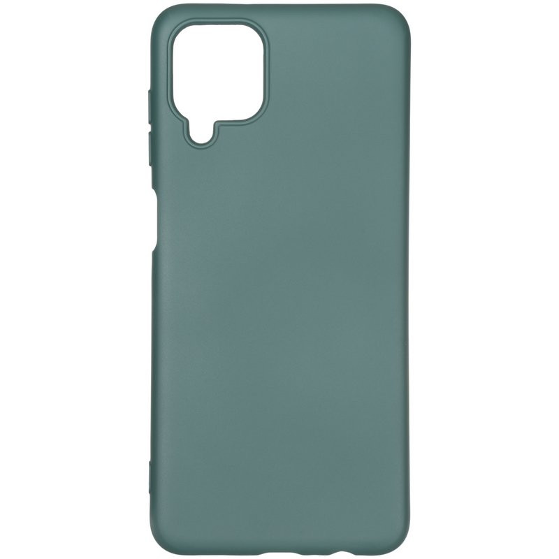 Чехол-накладка Samsung A12 / M12 (A125/M127) Soft Silicone Case Dark Green