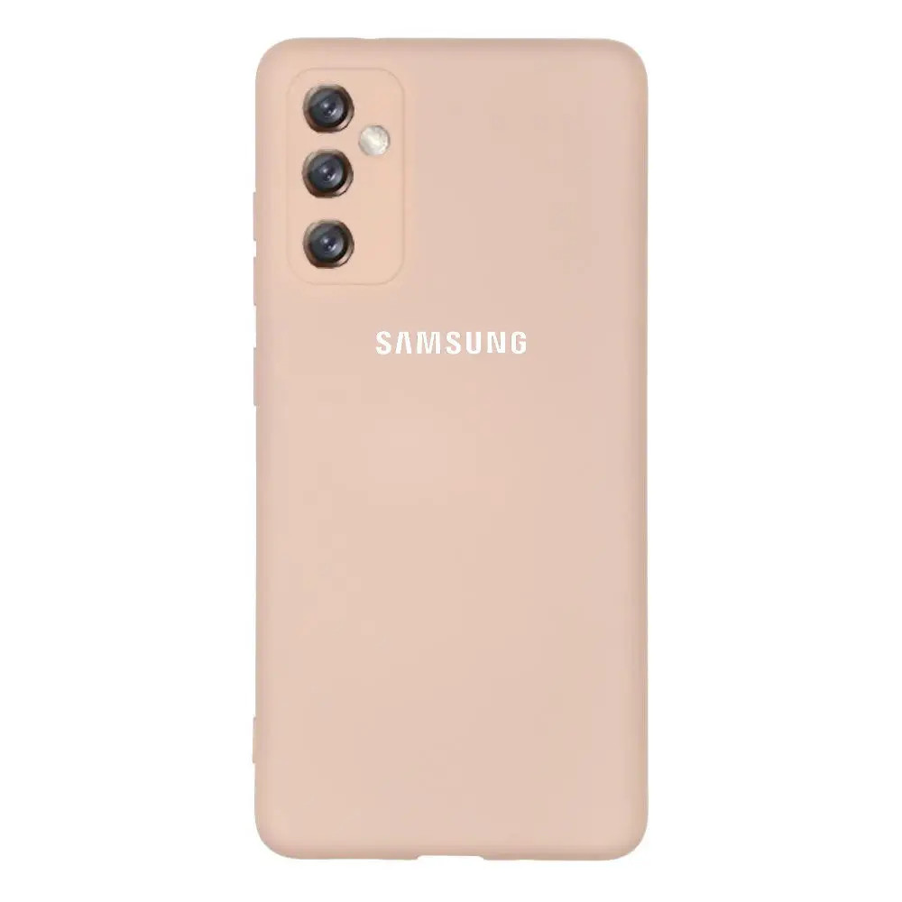 Чохол-накладка Samsung M52 (M526) (Pink pudra) SOFT Silicone Case